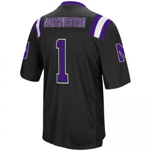 Northwestern University Wildcats Colosseum Men's Black Foos-Ball